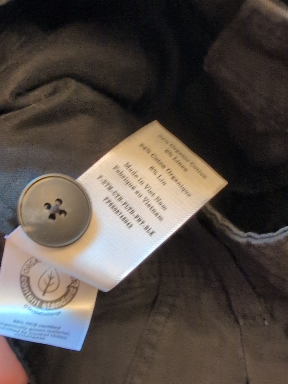 NWT Everlane The Everywhere Pant Pleated Barrel Leg Black Organic Cotton Size 12 - Picture 7 of 15